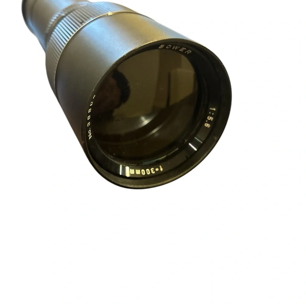 Vintage Bower 300mm Lens 1:5.6 Japan #36804 & Case
